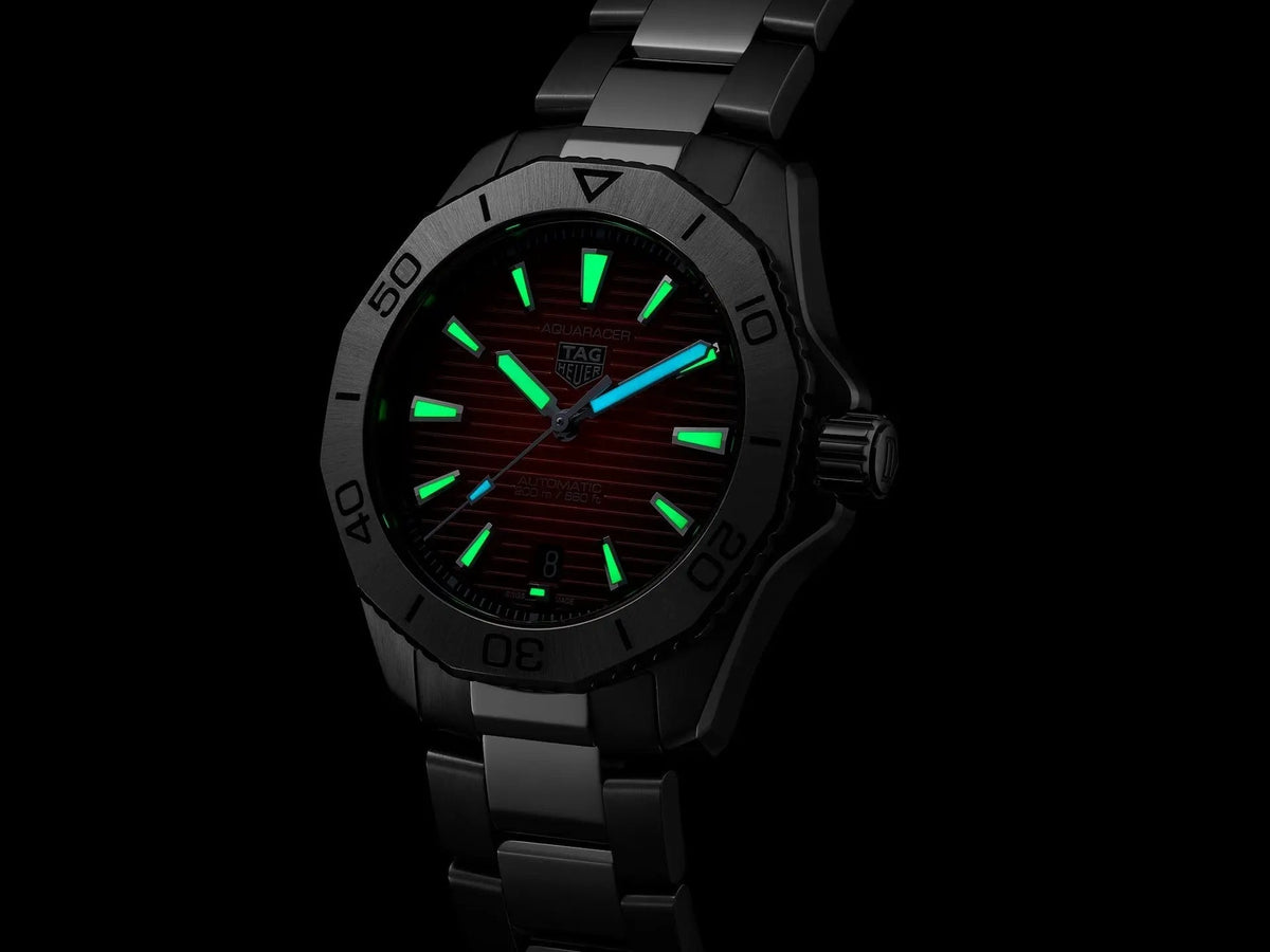 TAG HEUER AQUARACER PROFESSIONAL 200 40MM STAINLESS STEEL WATCH WBP2114.BA0627