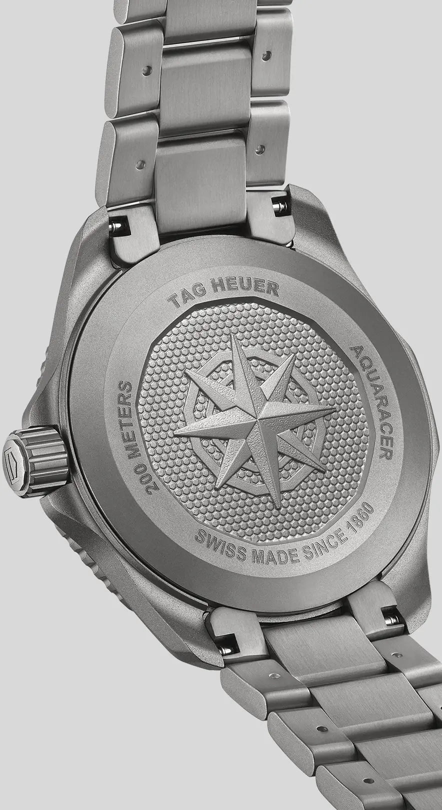 TAG Heuer Aquaracer Solargraph 40mm Titanium Watch WBP1180.BF0000