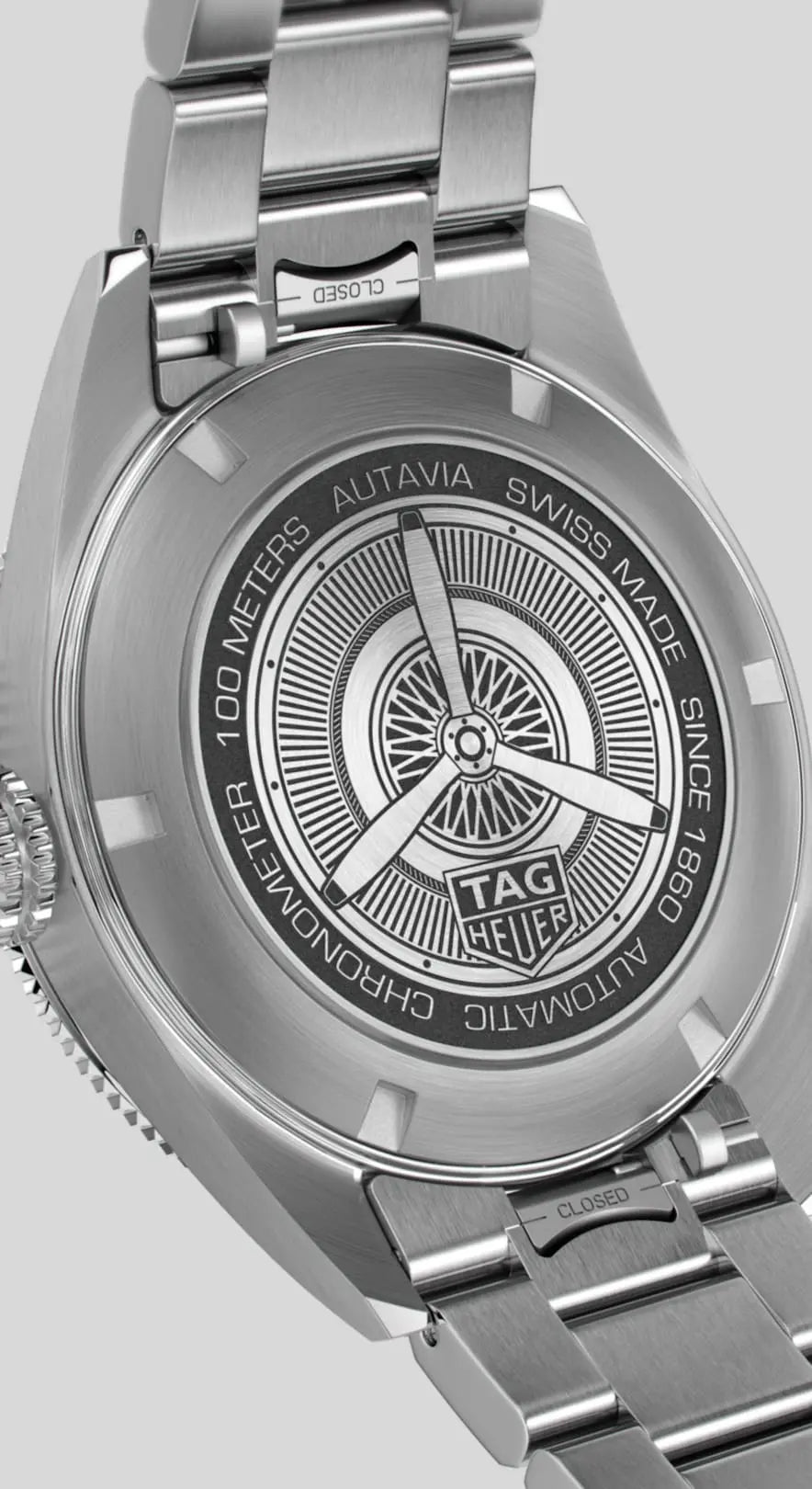 TAG Heuer Autavia Calibre 5 Automatic 42mm Stainless Steel Watch WBE5114.EB0173