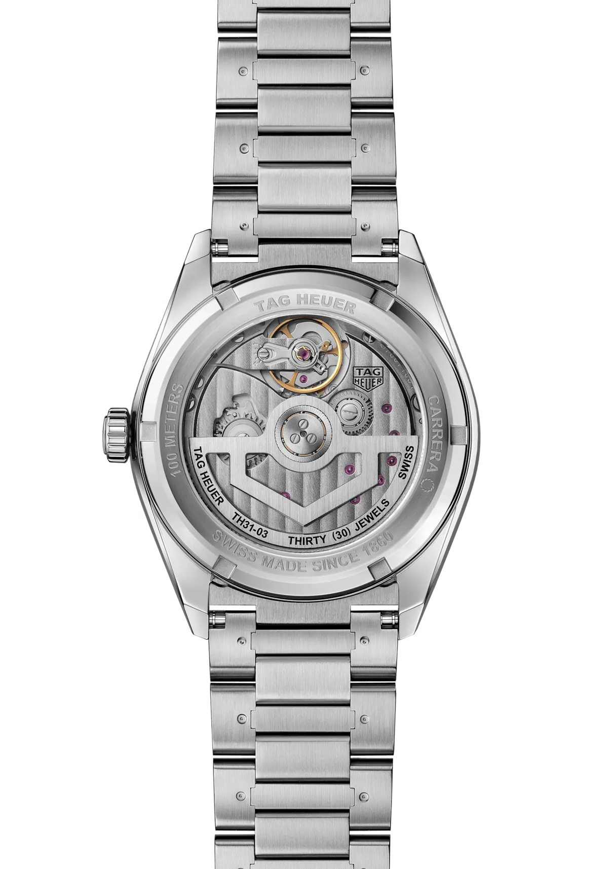 TAG Heuer Carrera Date Twin-Time Automatic 41mm Stainless Steel Watch WDA2114.BA0043