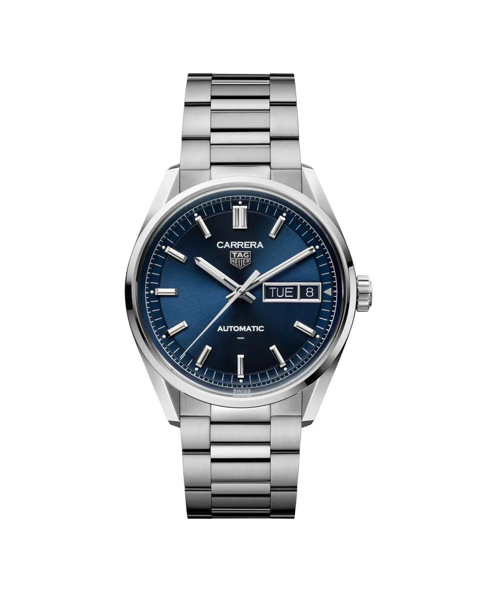 TAG Heuer Carrera Day-Date Automatic 41mm Stainless Steel Watch WDA2112.BA0043