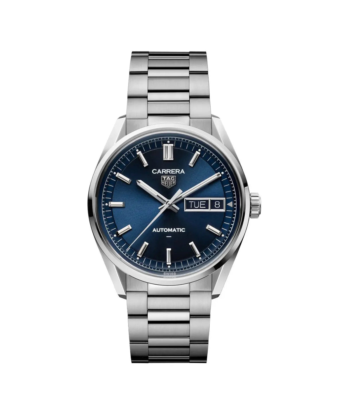 TAG Heuer Carrera Day-Date Automatic 41mm Stainless Steel Watch WDA2112.BA0043
