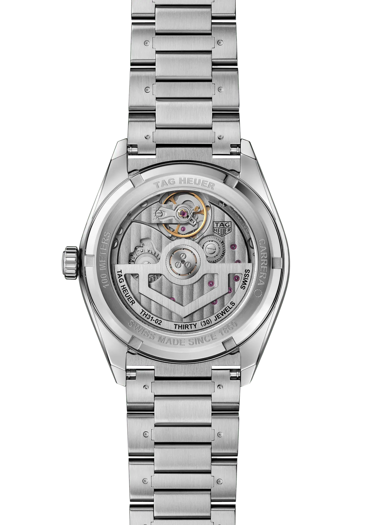 TAG Heuer Carrera Day-Date Automatic 41mm Stainless Steel Watch WDA2112.BA0043