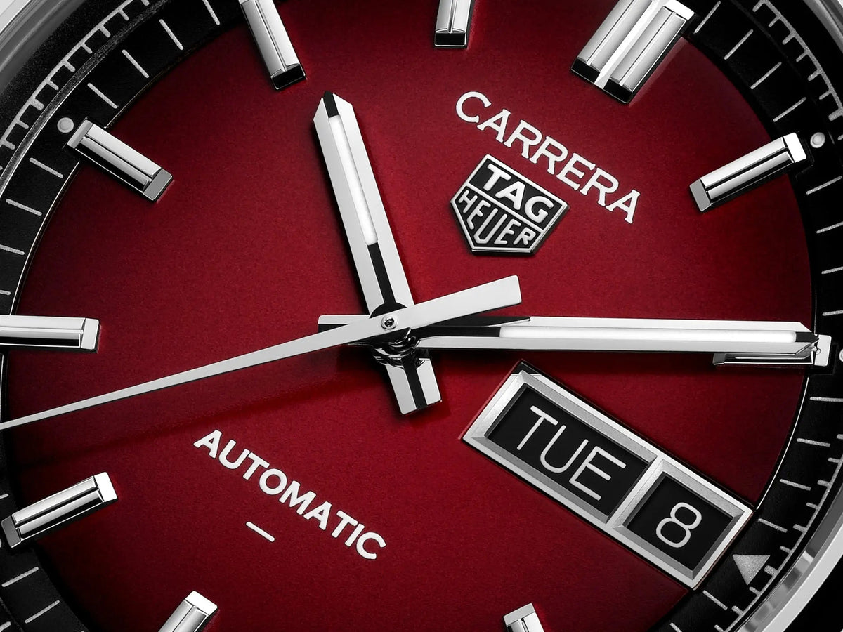 TAG Heuer Carrera Day-Date Automatic 41mm Stainless Steel Watch WDA2113.BA0043