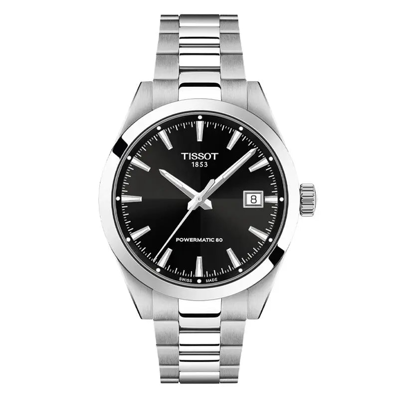 TISSOT WATCH GENTLEMAN POWERMATIC 80 SILICIUM 38MM T1658071105100