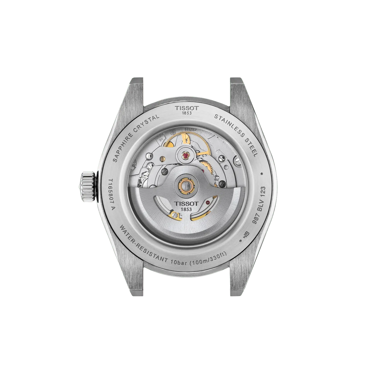 TISSOT WATCH GENTLEMAN POWERMATIC 80 SILICIUM 38MM T1658071104100