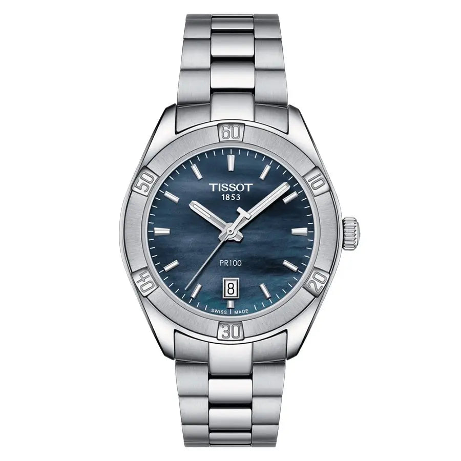 TISSOT WATCH PR 100 SPORT CHIC 36MM T1019101112100