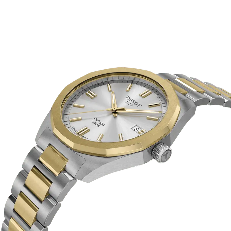 TISSOT WATCH PRC 100 SOLAR 39MM T1514222203100