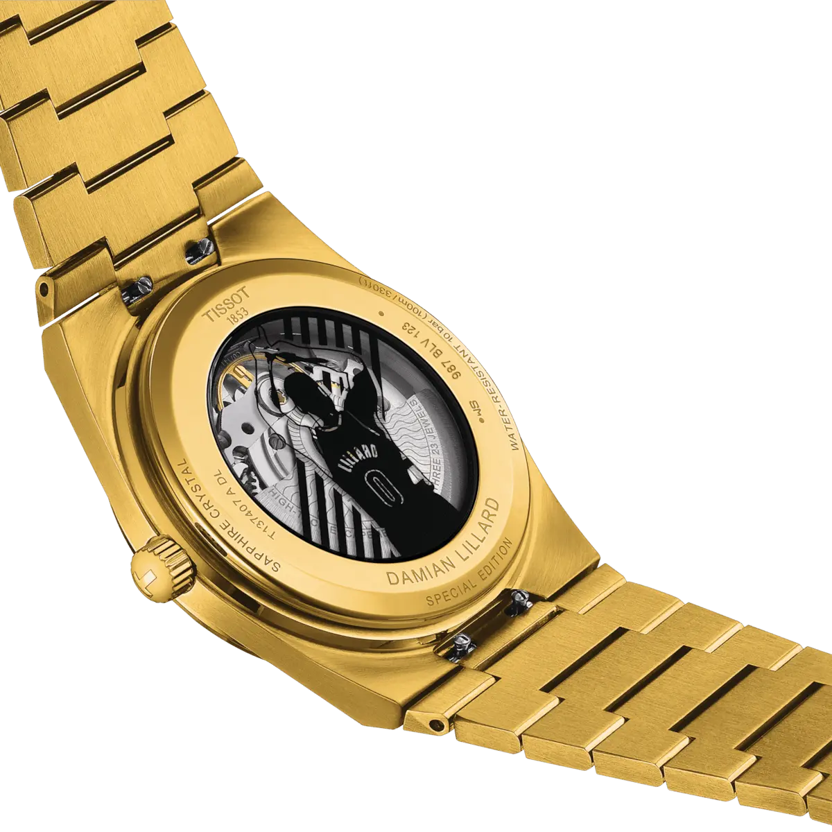 TISSOT WATCH PRX POWERMATIC 80 40MM DAMIAN LILLARD SPECIAL EDITION T1374073305100