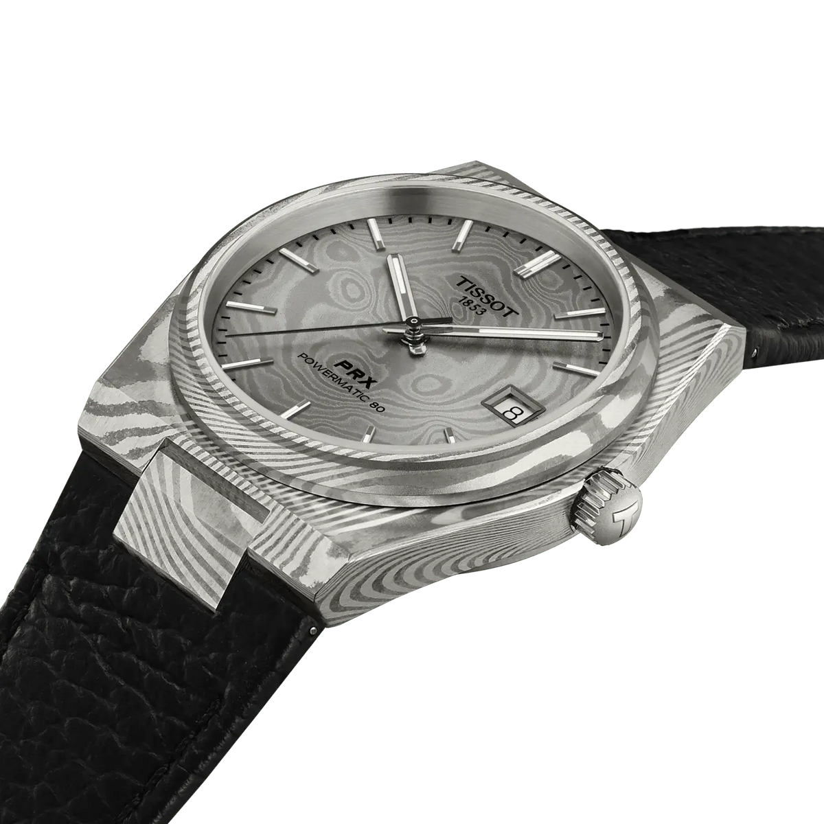 TISSOT WATCH PRX POWERMATIC 80 DAMASCUS 38MM T1378079608100