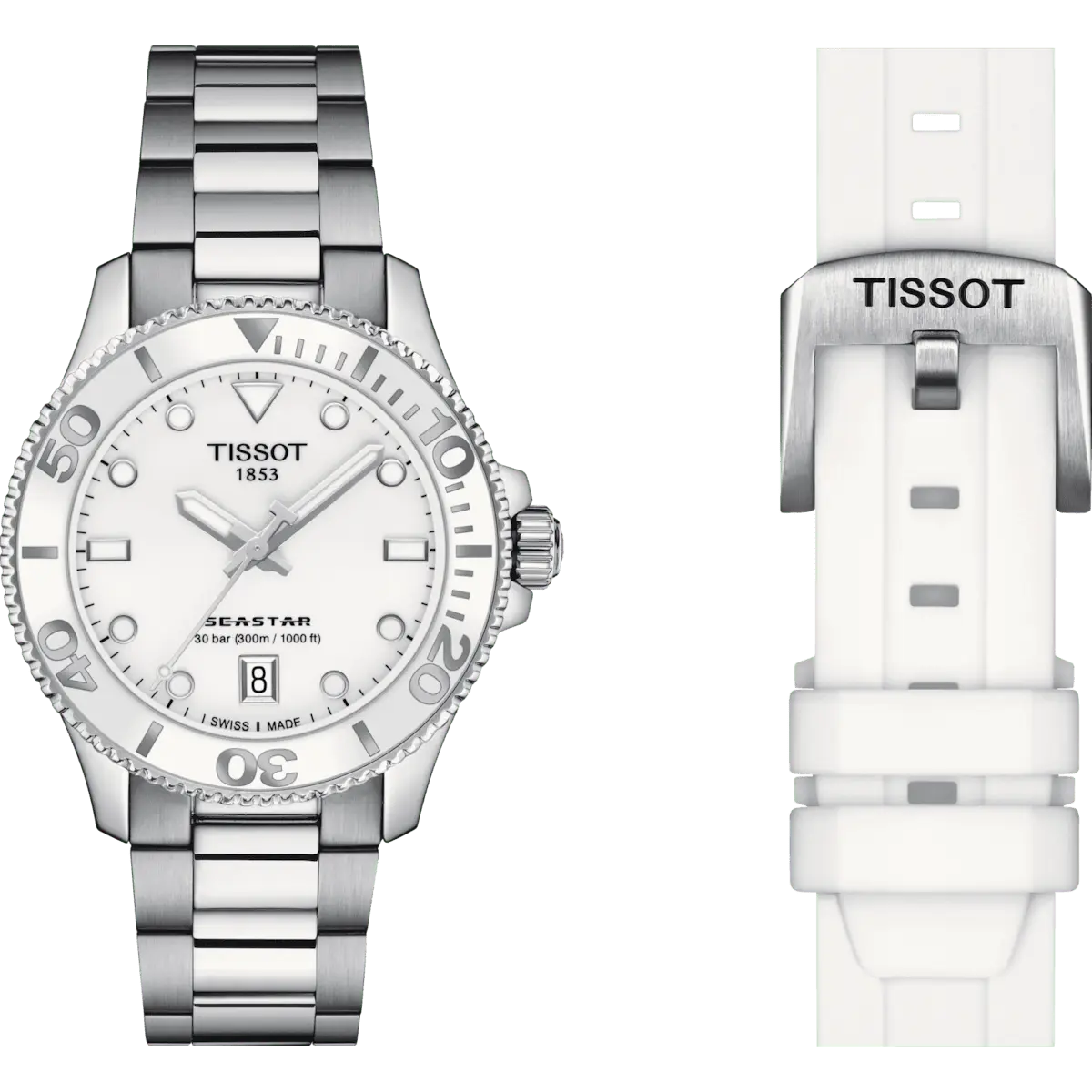 TISSOT WATCH SEASTAR 1000 36mm QUARTZ T1202101101100