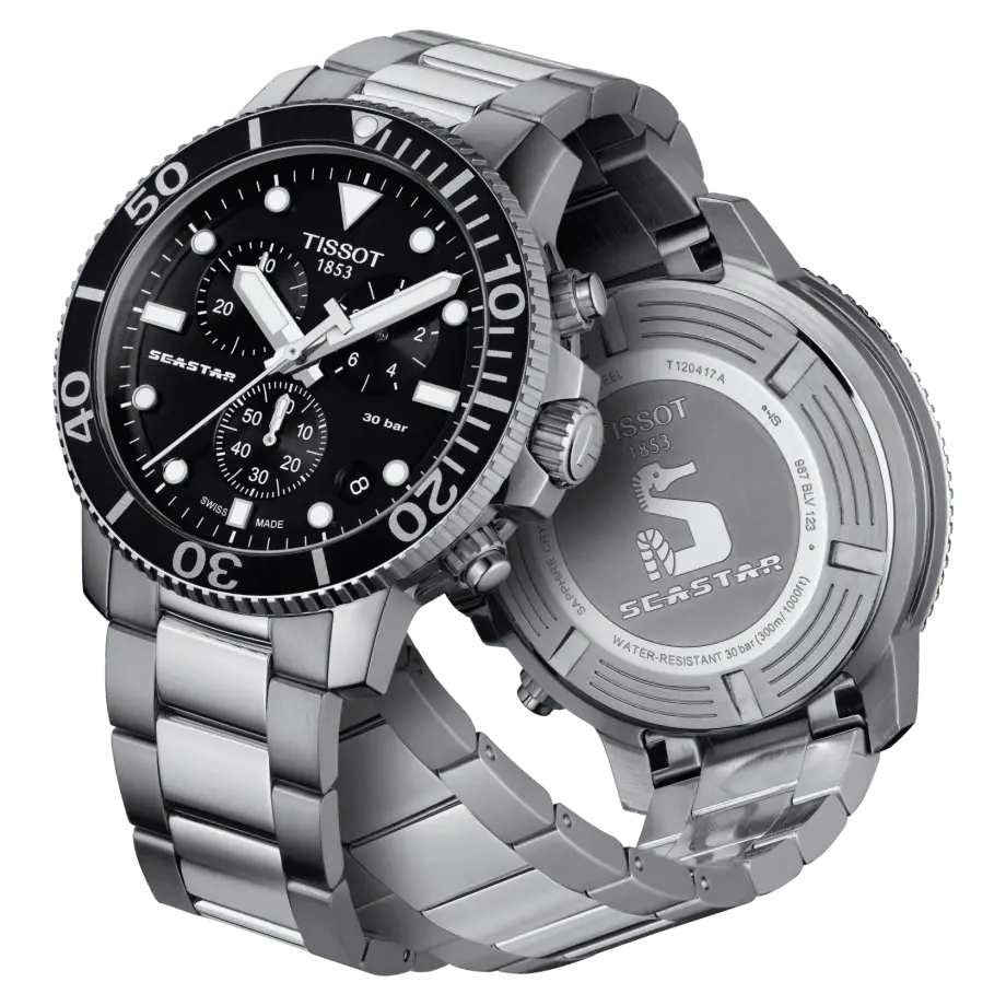 TISSOT WATCH SEASTAR 1000 CHRONOGRAPH 45MM T1204171105100